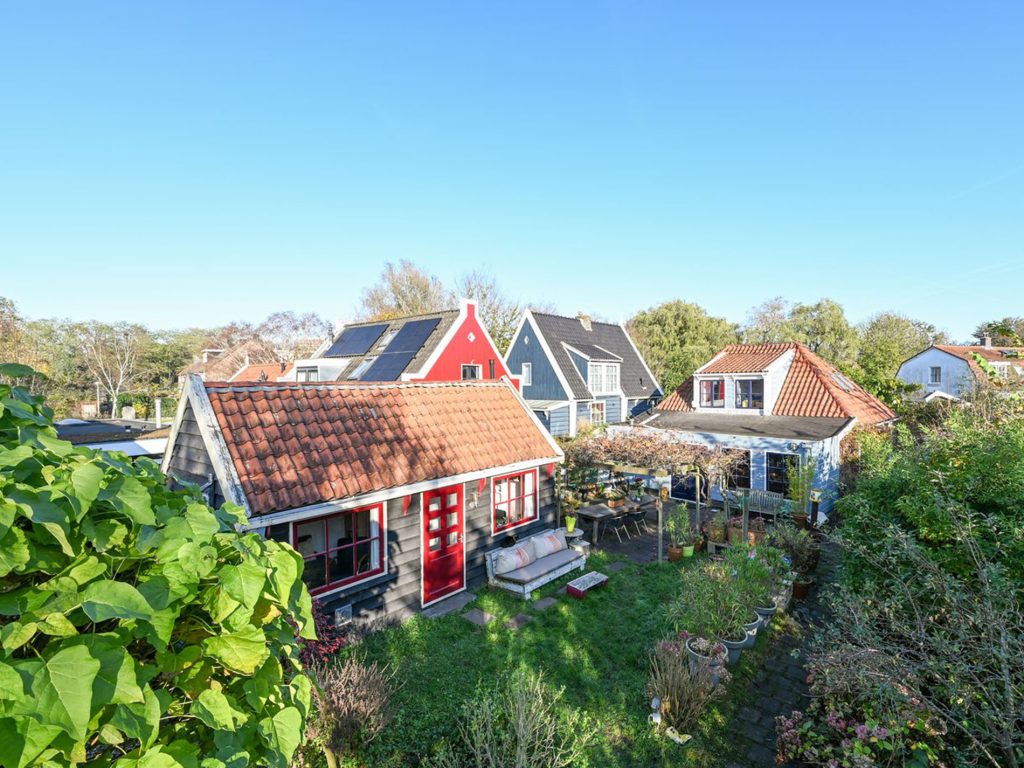 Bestaande situatie huis met tuin